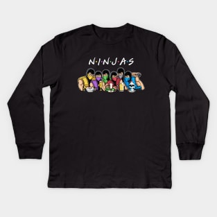 Ninjas Kids Long Sleeve T-Shirt